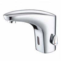 Sanitary ware infrared faucet single hole bathroom automatic hot and cold water sensor mixer faucets