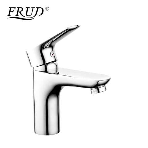 Frud chrome silver brass bathroom basin faucet water mixer sink tap banyo musluk bathroom taps bath water faucets R10105