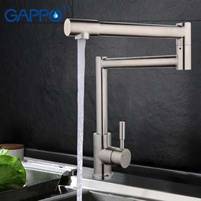 GAPPO Water Taps Water Mixer Stainless Steel Kitchen Sink Faucet G4399-2